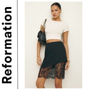 NEW REFORMATION PERLA SKIRT - SIZE: 4